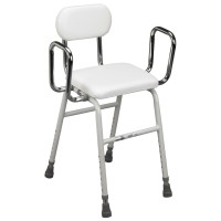 All-Purpose Stool with Arms, Adjustable