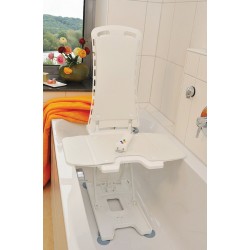 The lightest bathlift on the market at only 20.5 lbsThe Bellavita lowers to 2.3