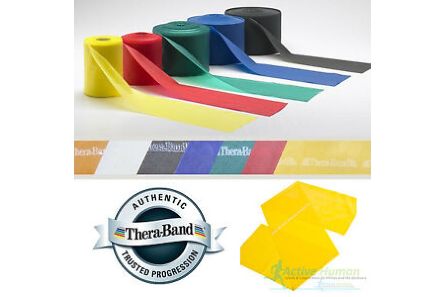 TheraBand Professional Non-Latex Resistance Bands help users rehabilitate injuries, improve function..