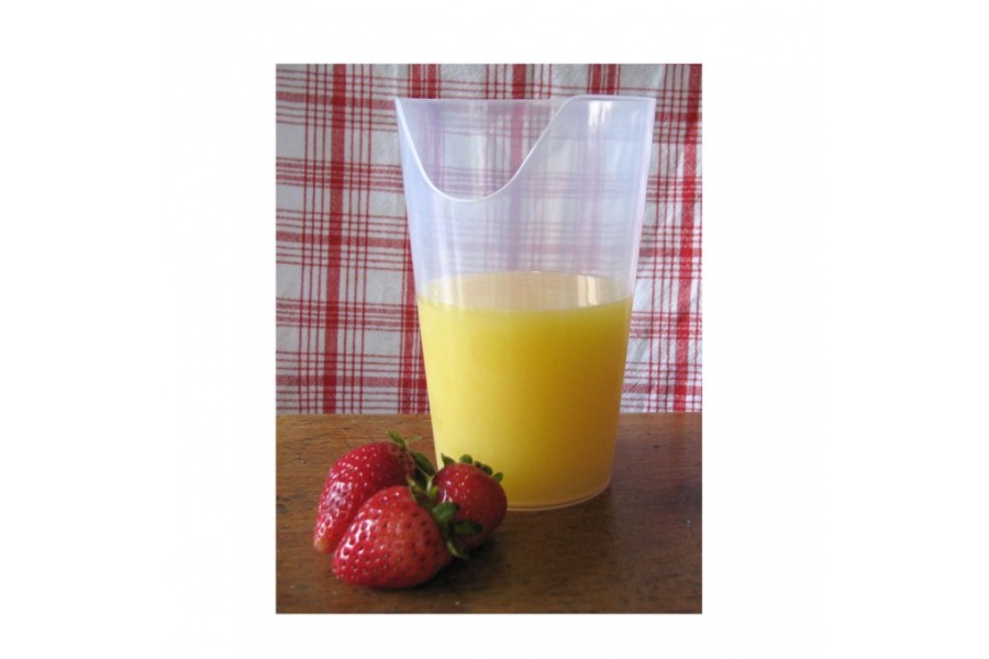 The rim on our clear Nosey Cup has been designed so a person can drink without tipping their head ba..
