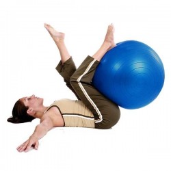 The Yoga Exercise Ball is suitable for a wide array of a active exercises and helps improv..