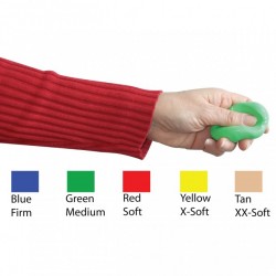 Theraputy is available in five colours, each with a different consistency ranging from extra-extra s..