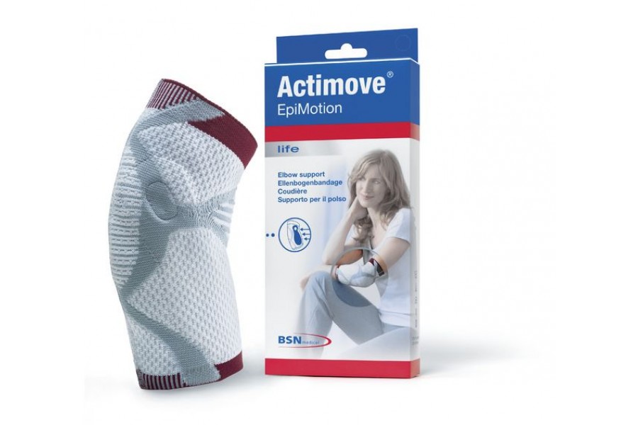 Actimove® EpiMotion elbow support features an innovative knitting structure combining excellent..