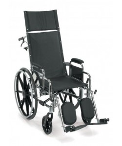 The Breezy EC 4000R Lightweight Reclining Wheelchair is a folding chair, weighs 43-lbs and features ..