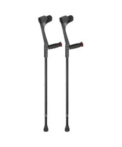 The Ossenberg Classic Forearm Crutch with Anatomic Soft Grip and Open Cuff has an adjustable walker ..