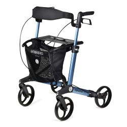 Wherever you go, you’ll feel confident with the 100% rollator Gemino 30. Its stable frame and excell..
