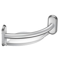 Moen Grab Bar w/Corner Shelf, Chrome