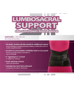 Lumbosacral Support, Med w/Hot&Cold PK