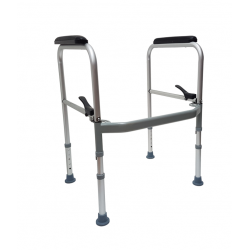 Universal fit on all standard toiletsStrong and stableHeight adjustable legs 26.5