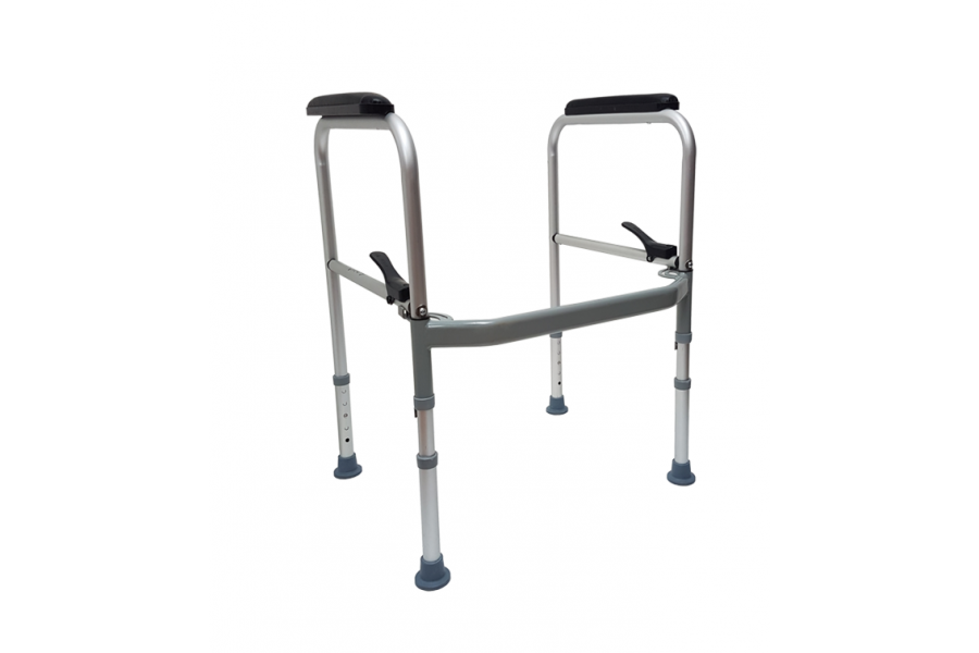 Universal fit on all standard toiletsStrong and stableHeight adjustable legs 26.5