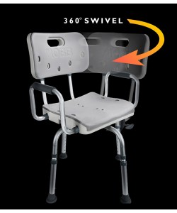 Swivel Shower Chair 3.0 w/Padded Arms