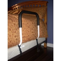 Nyacc Bed Rail, One-Piece, White Nyacc Bed Rail, One-Piece, White