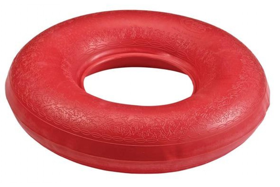 The Inflatable Rubber Ring Cushion conforms to the natural contours of the body for comfort while si..
