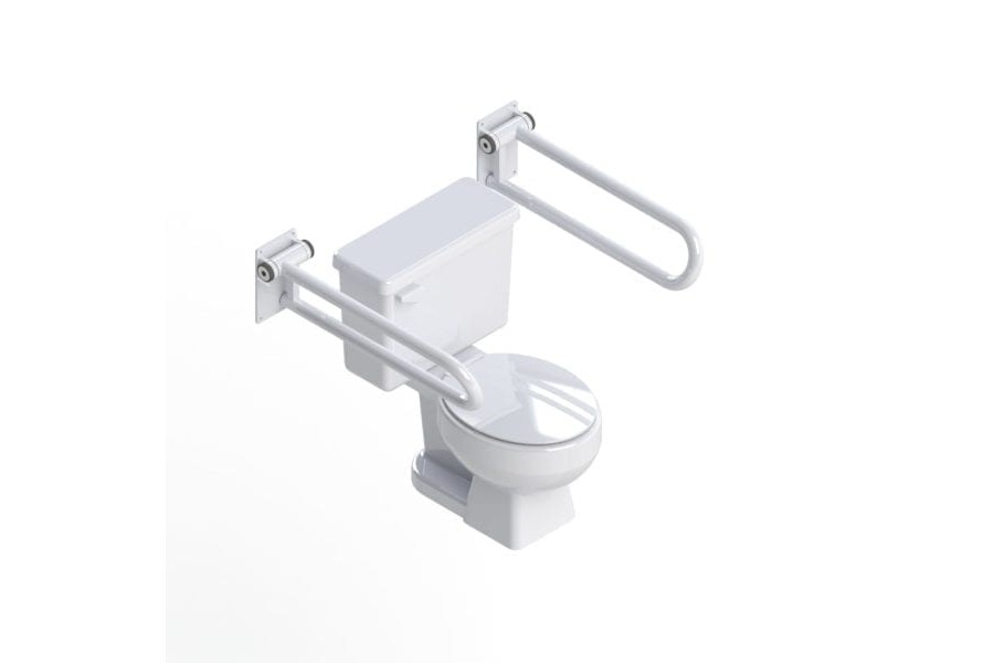 HealthCraft’s PT Rail is the perfect toilet safety rail to provide support and comfort during transi..
