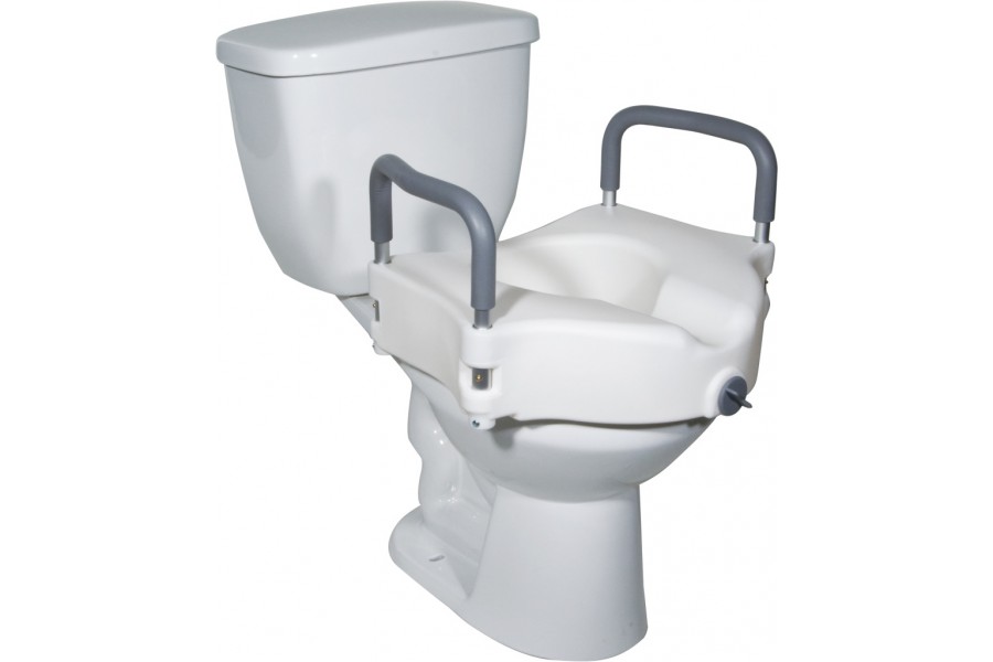 Designed for individuals who have difficulty sitting down or getting up from the toiletAdds 5