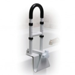 Provides added safety and support when entering and exiting the bath tub, tool free installation, ad..