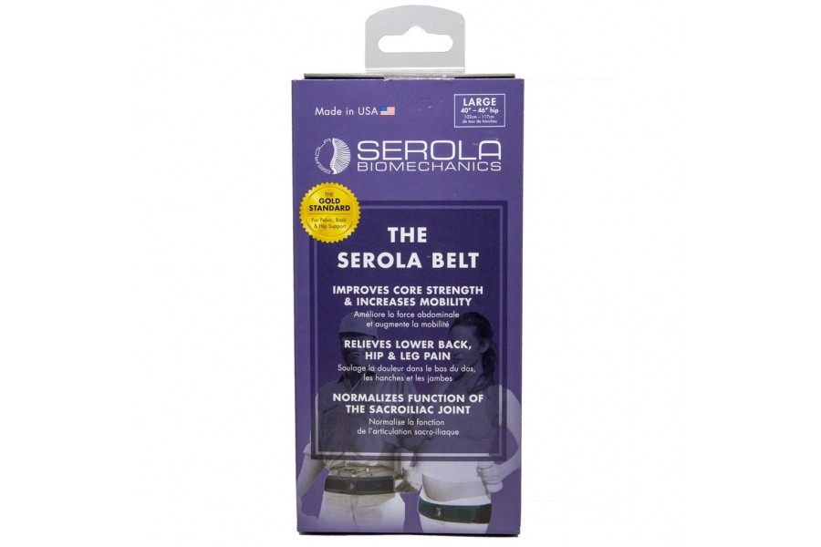 The Serola Sacroiliac Belt is a breakthrough in biomechanics technology. Designed by a chiropra..