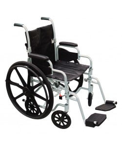FEATURES 


 Can
     be used as standard self-propelled wheelchair or a transport chair all in..