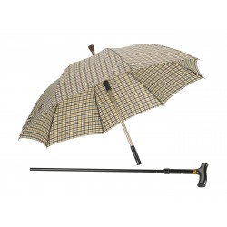 The Drive Medical Umbrella Cane T Handle combines two handy tools in one: protection from the elemen..