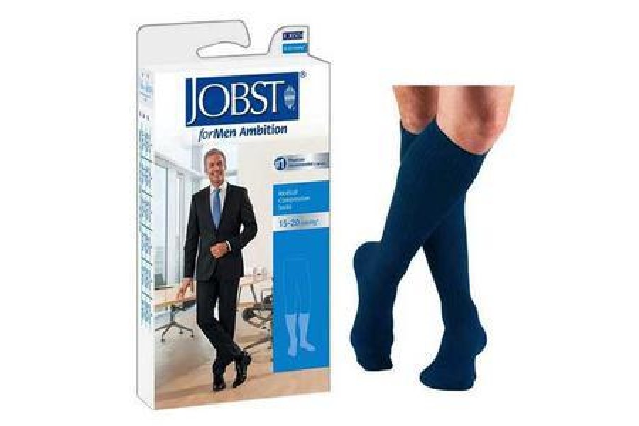 BSN Jobst® Ambition Compression Socks combine cotton and carbon to provide unmatched comfort and nat..