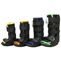 Designed for the treatment of stable fractures and ankle sprainspediatric sizes provide a durable, m..