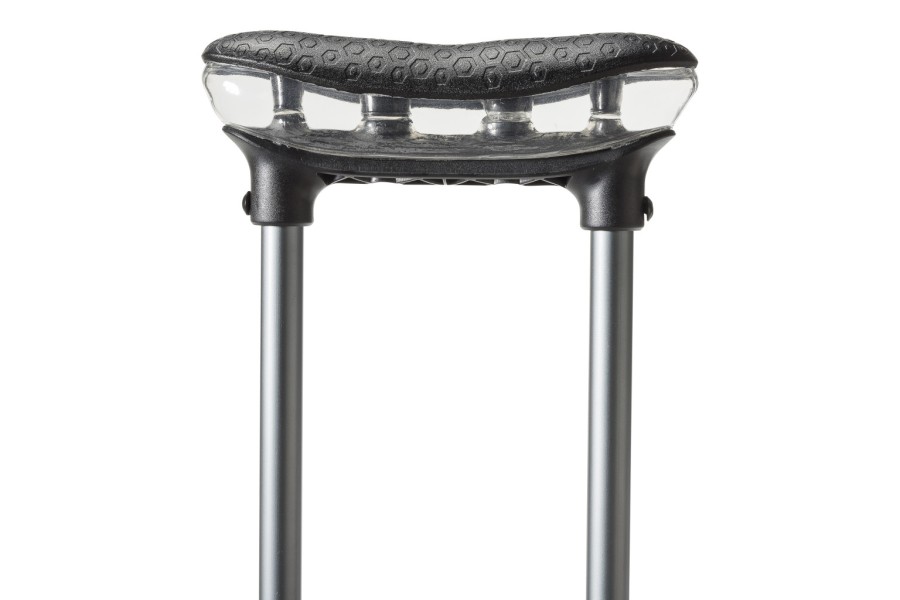 Airgonomic Comfort: Patented underarm cushions with innovative air bladders disperse pressure where ..