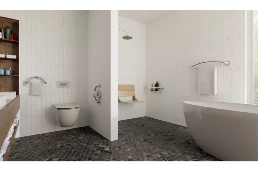 Stay safe. Stay independent. Stay stylish.Designed to blend seamlessly into your bathroom, the PLUS ..