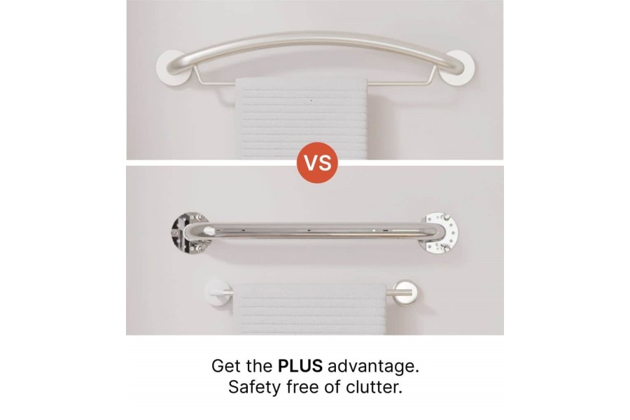 Stay safe. Stay independent. Stay stylish.Designed to blend seamlessly into your bathroom, the PLUS ..