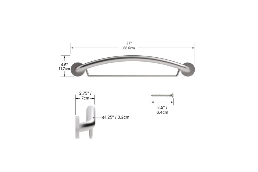 Stay safe. Stay independent. Stay stylish.Designed to blend seamlessly into your bathroom, the PLUS ..