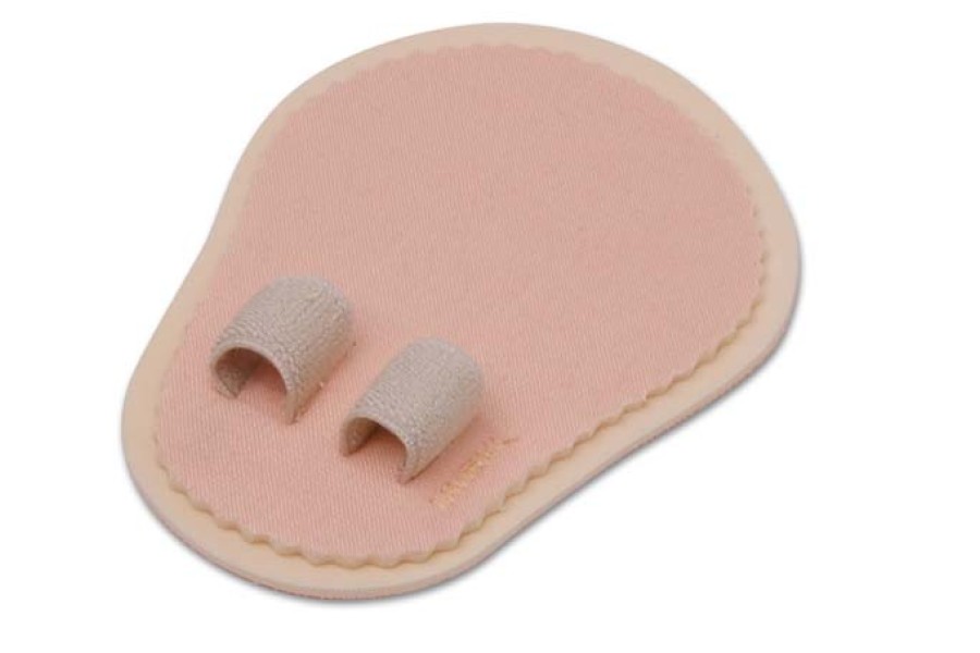 Aligns crooked and overlapping toes.Provides alignment control and relief to the two adjacent hammer..