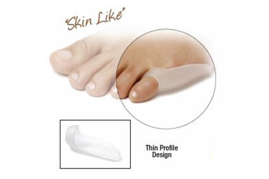 Use – Ideal for protection of 5th Digit bunions from friction and&nbsp;pressureSoft flexible-gel she..