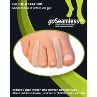 Gel Toe Separators, Pair