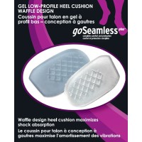 Gel Low-Profile Heel-Waffle Design