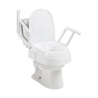 Universal Raised Toilet Seat, Adj 2-4-6"