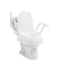 Universal Raised Toilet Seat, Adj 2-4-6"