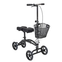 Dual Pad Knee Walker w/Basket