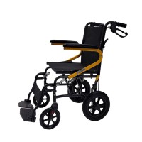 MOBB Transport Chair, Dual Braking Function, 18"