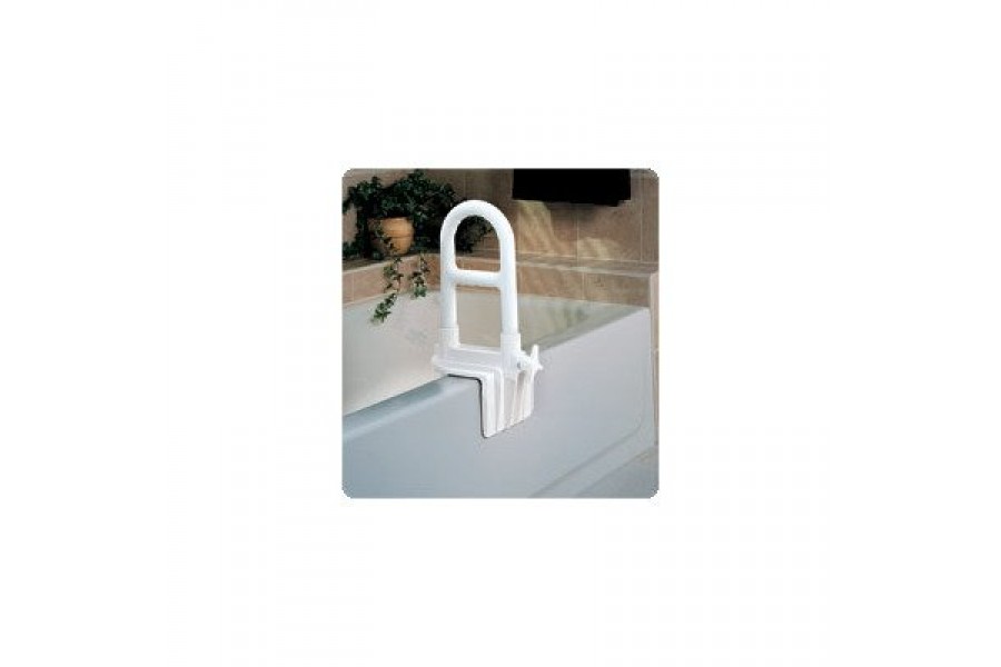  Grab Bar Safety Rail was designed to fit just about any style of bathtub. The attractive white..