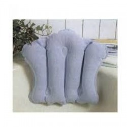 INFLATABLE BATH CUSHION. Here is a great little luxury item for the bath tub. Great for young and ol..