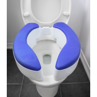 Portable Raised Toilet Seat w/Bag,4"